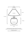 Mini Orb’ lamp - House of Textures