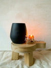 Sable Vase - Black - House of Textures