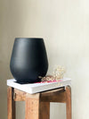 Sable Vase - Black - House of Textures