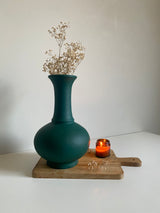 Grene vase – midnight green - House of Textures