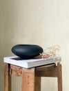 Sable Round Vase – Black - House of Textures